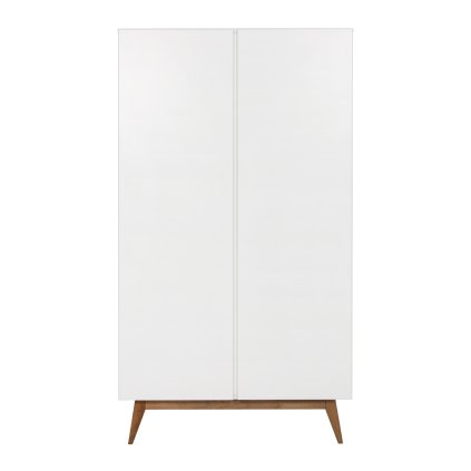 Quax dvojdverová elegantná skriňa Trendy biela nunobaby.sk