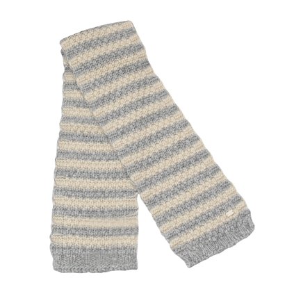 Nanán pletený šál šedý nunobaby.sk