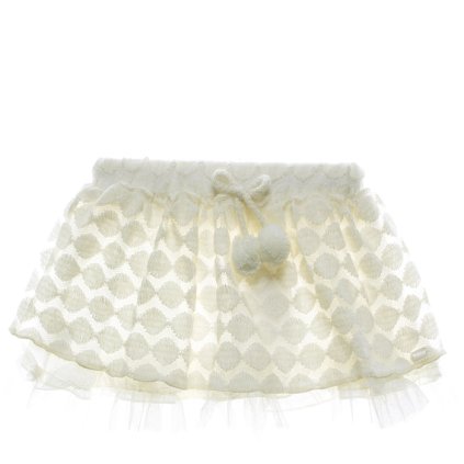 Nanán elegantná tylová sukňa krémová nunobaby.sk