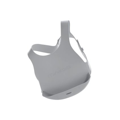 K101020005 8 Podbradník silikónový s kapsou Grey nunobaby.sk