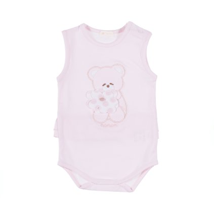 Nanán detské body s medvedíkom ružové nunobaby.sk