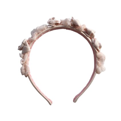 Nanán detská čelenka s ružičkami nunobaby.sk (1)