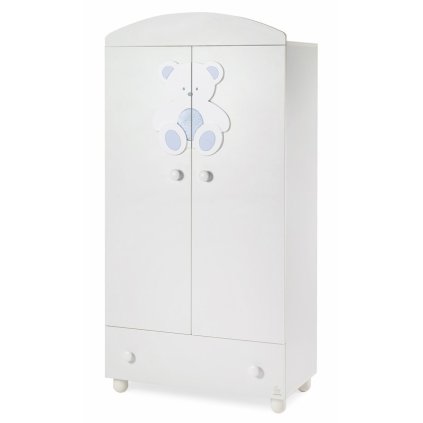 detská šatníková skriňa Peluche modrá nunobaby.sk