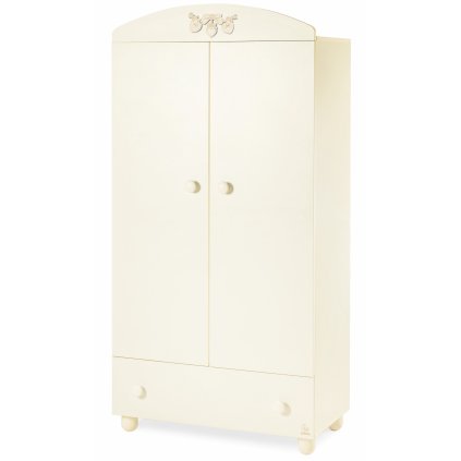 detská šatníková skriňa Romantic slonovinová nunobaby.sk