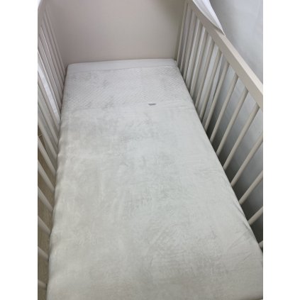 Quax obliečky do postieľky Theodore 100x135cm - bledošedá nunobaby.sk