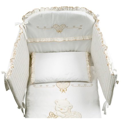 mantinel do detskej postieľky Love nunobaby.sk