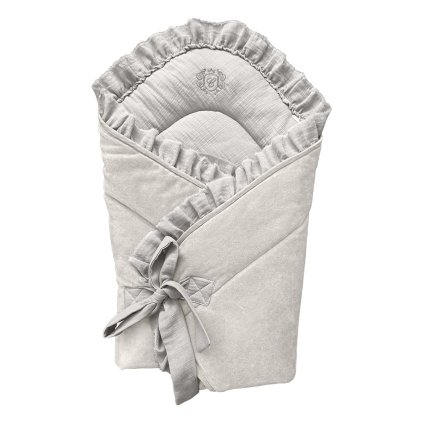 detská velúrová zavinovačka prírodná nunobaby.sk