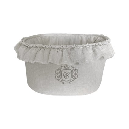 okrúhly košík prírodný nunobaby.sk