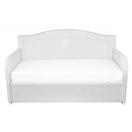 detská čalúnená posteľ slonovinová 160x80cm nunobaby.sk