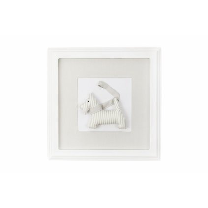 Dekoracia textilny obraz so psikom na voditku 1 nunobaby.sk