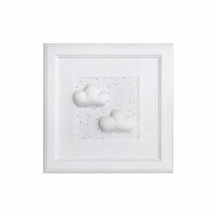 dekoracia textilny obraz s oblakmi 1 nunobaby.sk