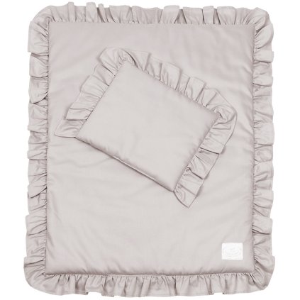 detské obliečky do postieľky tmavobéžová nunobaby.sk