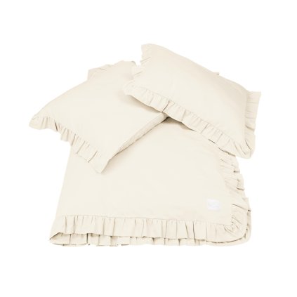 posteľná obliečka bavlnený satén vanilka nunobaby.sk