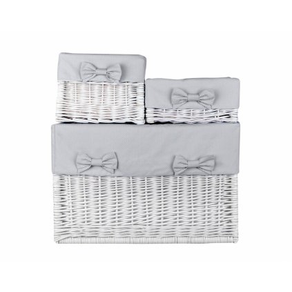 odkladací prútený košík box šedý nunobaby.sk