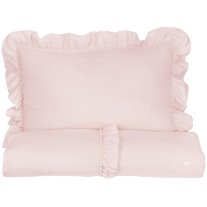 detské obliečky bavlnený satén ružová nunobaby.sk