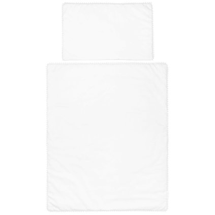 detské posteľné obliečky bavlnený satén biela 2 nunobaby.sk