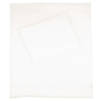 detské obliečky do postieľky 100% ľan smotanová nunobaby.sk