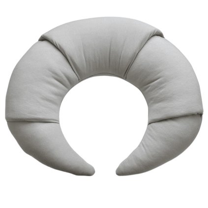 vankúš na dojčenie croissant šedá nunobaby.sk