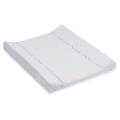 detská prebaľovacia podložka mušelínová bledo šedá