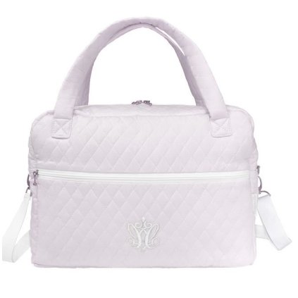 Caramella Baby Pink prešívaná cestovná taška ružová 4 nunobaby.sk