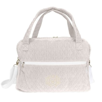 Caramella Golden Sand prešívaná cestovná taška béžová 4 nunobaby.sk