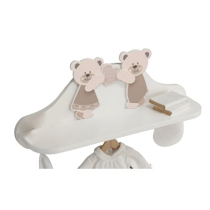 Italbaby polička s macíkom Dolci Coccole nunobaby.sk