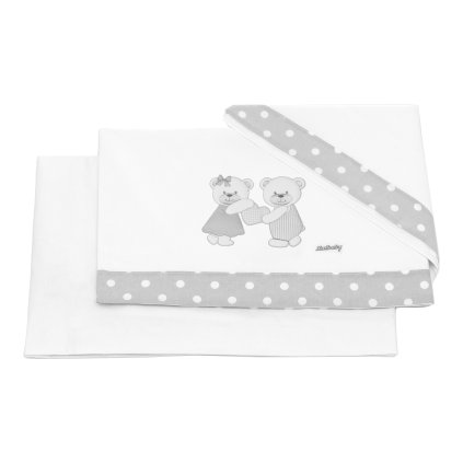 Italbaby 3-set do detskej postieľky Dolci Coccole šedá nunobaby.sk