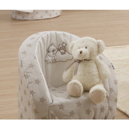 Italbaby mini oválne detské kresielko Sogni d´Oro béžové nunobaby.sk
