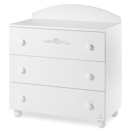Italbaby detská komoda Classic biela nunobaby.sk