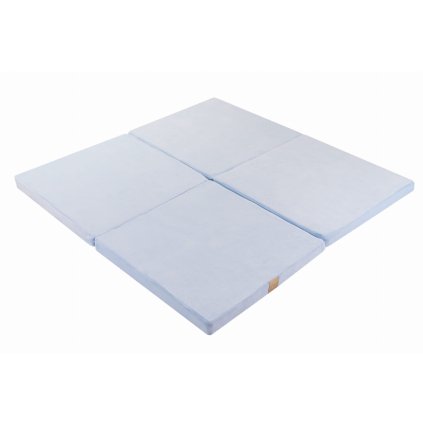 MATA011IE 1 MeowBaby penová podložka štvorec bledomodrá nunobaby.sk