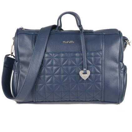 Nanán taška pre mamičky s prebaľovacou podložkou tmavomodrá nunobaby 5