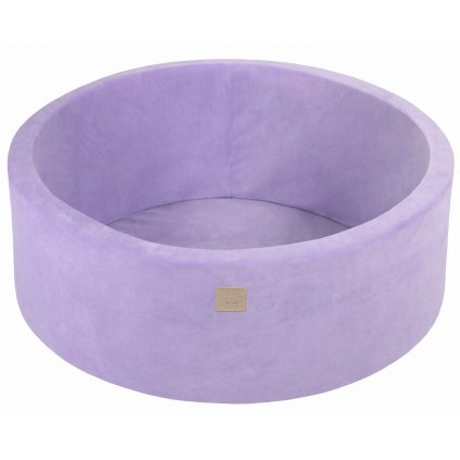 MeowBaby® Velvet detský suchý bazén 90x30cm - fialová