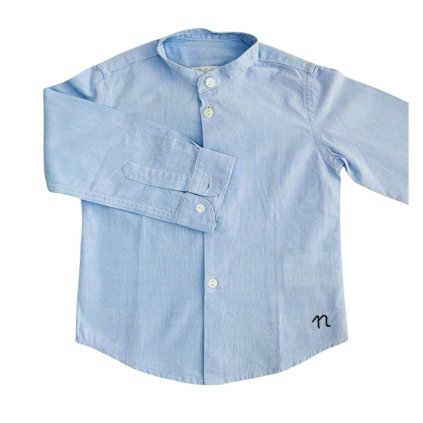 Nanán chlapčenská košeľa - modrá