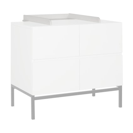 Quax externý rám na komodu Havana biely nunobaby.sk