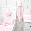 Babyroze kamer ster roze kant