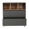 QUAX komoda do detskej izby Loft antracit nunobaby.sk