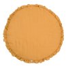 Ľanová hracia podložka s volánikmi Pure Nature Exclusive - karamel nunobaby.sk