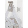 set do postieľky Baby Jolie hnedý nunobaby.sk