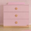 Nanán detská komoda Chiara Ferragni ružová nunobaby.sk