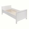 Quax prestaviteľná detská postieľka Stripes biela 140x70cm (2v1) nunobaby.sk