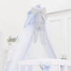 baldachýn nad postieľku Peluche modrá nunobaby.sk