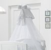 baldachýn nad postieľku Happy Family biela nunobaby.sk