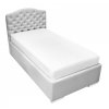 detská čalúnená posteľ Chesterfield šedá 200x90cm nunobaby.sk