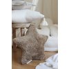 Cotton & Sweets Boho dekoračný vankúš hviezda čokoláda 3 nunobaby.sk