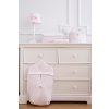 Caramella Baby Pink prešívaný organizér na plienky ružový 3 nunobaby.sk