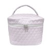 Caramella Baby Pink prešívaný kozmetický kufrík ružový 5 nunobaby.sk