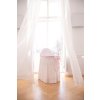 Caramella Baby Pink prútená kolíska s ružovou mašľou nunobaby.sk