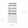 eng pl Royal timeless white bookcase 803 9
