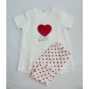 Nanán dievčenské tričko s legínami – srdce 4R