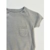 Baby´s only Bio bavlnené tričko šedé pletené